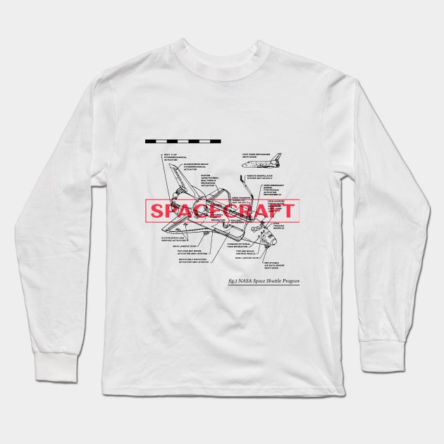 NASA Space Shuttle Program Long Sleeve T-Shirt by ForEngineer